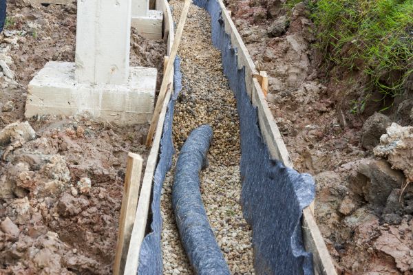 French Drain Installation in Dunedin